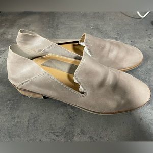 Lucky Brand Taupe Slip-On with Heel